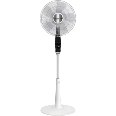 Rowenta Standventilator VU5690 Turbo Silence Extreme | 14 Stufen | Timer | Fernbedienung | 40cm | 32W | Weiß