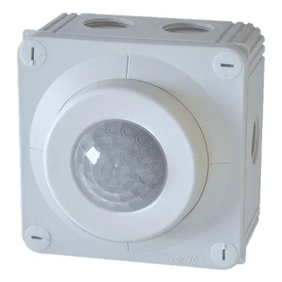 RP-Technik Casambi Bewegungsmelder YMOBM-RA-HBWD-IP | PIR-Sensor | IP66 | 360° | 230V | Aufputz | 28m Reichweite