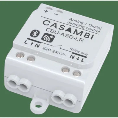 RP-Technik Steuermodul YMOCA-ASD-DA-LR | Casambi Bluetooth DALI | Long Range | 230V | IP20 | Einbau | programmierbar