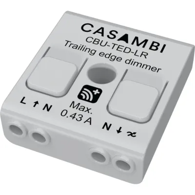 RP-Technik Steuergerät YMOCA-TED-LR | Casambi TED Modul | LED Phasenabschnittsdimmer 100W | 230V | IP20 | programmierbar