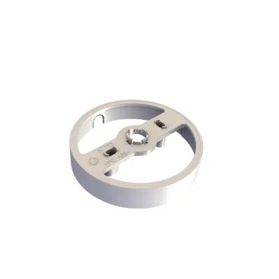 RP-TECHNIK Einbaurahmen ILDE | Zubehör für Sicherheitsleuchte ILD | Kunststoff | 130x130x62 mm | weiß