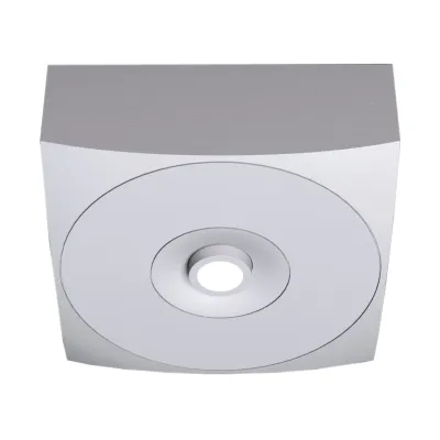 RP-Technik LED-Sicherheitsleuchte EAQL423SC | 3W | 4000K | IP40 | Deckenmontage | Linsensystem | quadratisch | weiß