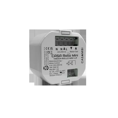 RP-TECHNIK Jalousieaktor YMOCA-ROLLO-MINI-LR Rolladensteuerung Unterputz | Funk | Casambi | Long Range | 240V | weiß