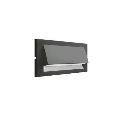 RP-Technik Sicherheitsleuchte ZAW418WL-AZ-COOLIP54 | LED 5,3W 190lm | IP65 | Wandanbau | Wireless | 8h | anthrazit