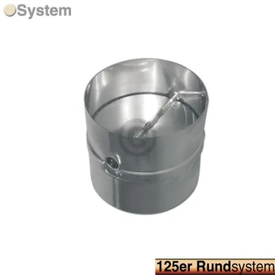 Rückstauklappe 125erR verzinkt