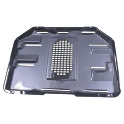 Rückwand für Backofen Beko 219440146 Hitzeschutzblech
