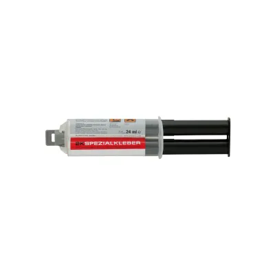Runpotec 2K-Spezialkleber 30067 | Kleber für Glasfaserstäbe 4,5–15 mm | transparent | 24 ml | wasserfest | Kartusche