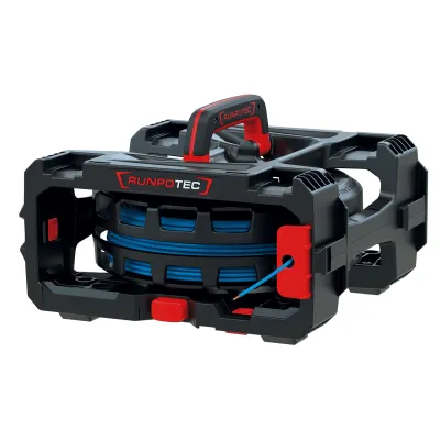 RUNPOTEC Kabelabroller CB 260 Cable Box 10215 | Einzeladerabroller | bis 5 kg | stapelbar | Ø max. 26 cm