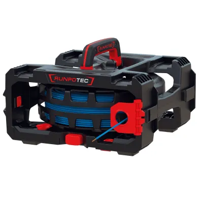 RUNPOTEC Kabelabroller CB 260 Cable Box 10215 | Einzeladerabroller | bis 5 kg | stapelbar | Ø max. 26 cm