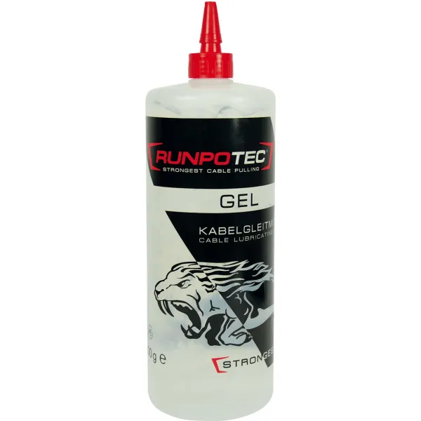 Runpotec Kabelgleitmittel Gel 30064 | 1000g Tube | reduziert Reibung | silikonfrei | biologisch abbaubar