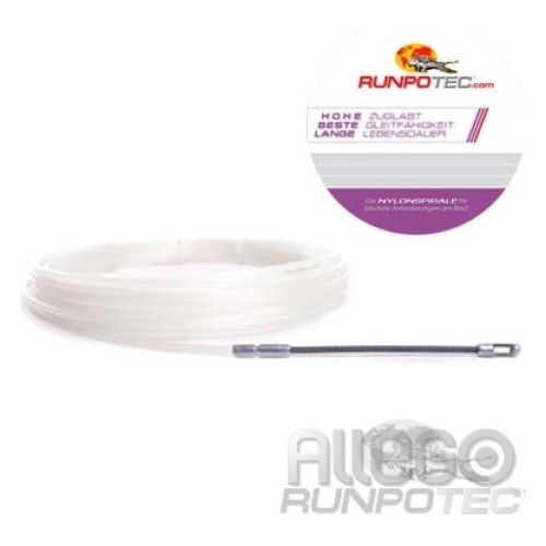 Bild: RUNPOTEC Nylonspirale 15m D=4mm 20062