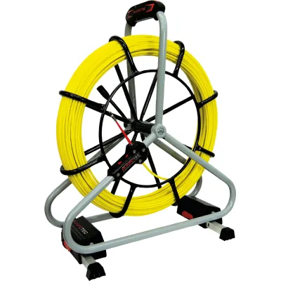 RUNPOTEC Profi-Set Glasfaserstab Runp. 6mm RG6 40m 10059