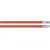 Bild: RUNPOTEC Kabeleinziehhilfe 10045 RunpoSticks | 2x1m | Basalt-Technologie | Rot (hart) | Ø 7,5mm | Edelstahlverbindung