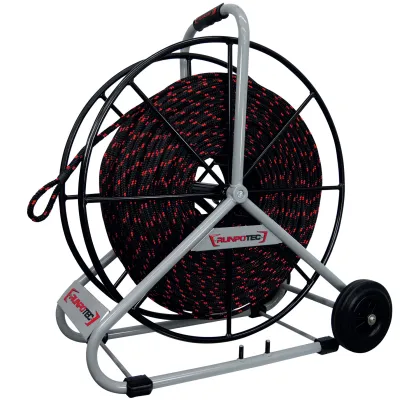 RUNPOTEC Zugseil 300m D: 12mm inkl. Haspel