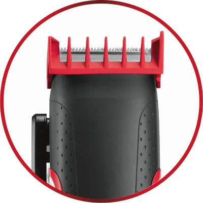 Remington Haarschneider HC500 Easy Fade | selbstschärfende Klingen | Akku/Netz | 21 Aufsätze | 0,8–25mm Schnittlänge