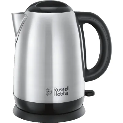 Russell Hobbs Wasserkocher 23912-70 | 1,7L | Edelstahl | 2400W | Schnellkochfunktion | Kalkfilter