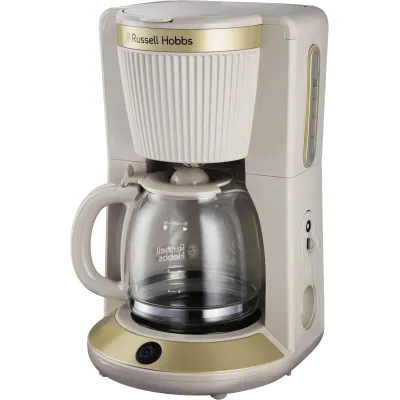RUSSELL HOBBS Filterkaffeemaschine Brontë 26781-56 | 10 Tassen | 1,25l Glaskanne | Warmhaltefunktion | Tropfstopp