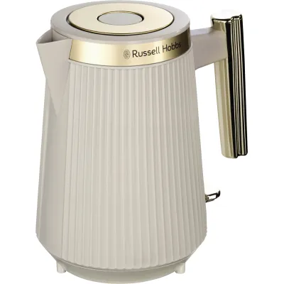 Russell Hobbs Wasserkocher Brontë RUS 26751-70 | 1,7l | 3000W | schnurlos | Kalkfilter | 360° Sockel | Stone