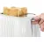 Bild: Russell Hobbs Toaster Eden 27370-56 | 2-Scheiben | 800 Watt | Brötchenaufsatz | Auftau- & Aufwärmfunktion | Weiß