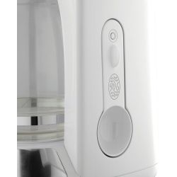 Russell Hobbs Inspire White Glas-Kaffeemaschine