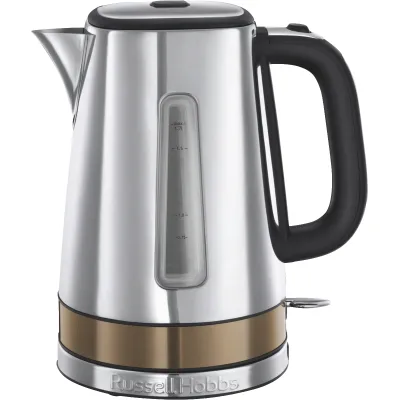 Russell Hobbs Wasserkocher Luna Copper 24280-70 | 1,7l | 2400W | Edelstahl | Schnellkochfunktion | Kalkfilter