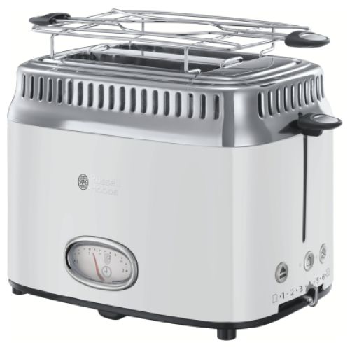 Bild: Russell Hobbs Retro Classic Blanc Toaster