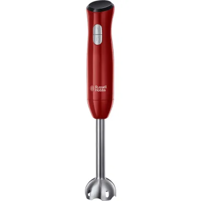 Russell Hobbs Stabmixer Desire 24690-56 | 500W | 2 Geschwindigkeiten | Edelstahl-Mixfuß | 700ml BPA-frei | Rot/Schwarz