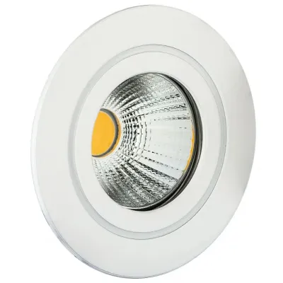 RUTEC LED-Einbaustrahler R57691UWWOK | 8W 738lm 2700K | IP55 | V4A Edelstahl | Abstrahlwinkel 35° | dimmbar | weiß
