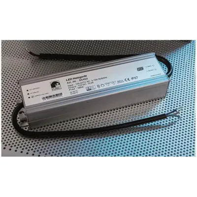 Rutec LED Netzgerät 85455 | LED Trafo 24V 200W IP67 | Konstantspannung | PFC aktiv | Kurzschluss- & Überlastschutz