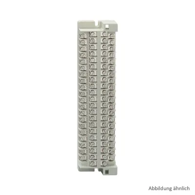 Rutenbeck Anschlussleiste AsLe B 20 S/L 260001 | 20 DA | Schraub-/Lötkontakte | DIN 47614 | grau