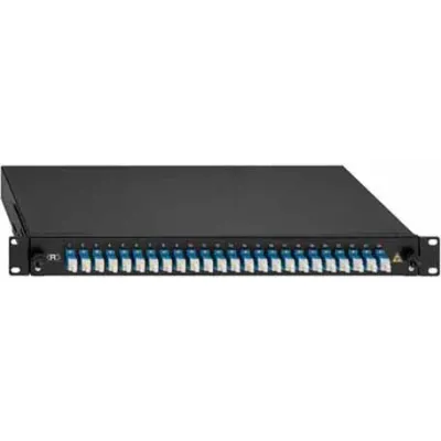 Rutenbeck Spleissbox 2280303240 | 19" 1HE Patchpanel | 24x LC-Duplex OS2 Singlemode | ausziehbar | mit Pigtails