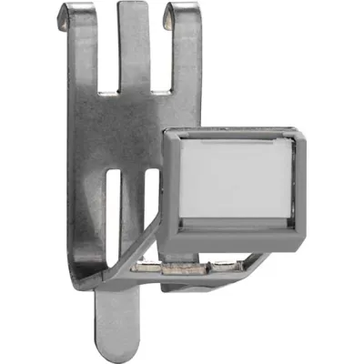 Rutenbeck Montageadapter REG KMK-MA REG 17000030 | Keystone Modulträger | DIN-Schiene | 1-fach | lichtgrau RAL 7035