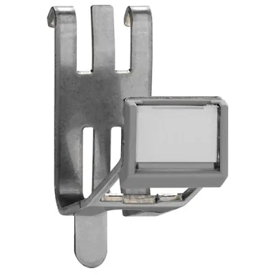 Rutenbeck Montageadapter REG KMK-MA REG 17000030 | Keystone Modulträger | DIN-Schiene | 1-fach | lichtgrau RAL 7035