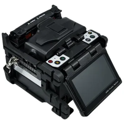 Rutenbeck Fusionsspleissgerät Fibre Kompakt 228070700 | Glasfaser-Spleissgerät | 3 Achsen aktiv | Cleaver inkl.