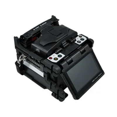 Rutenbeck Fusionsspleissgerät Fibre Kompakt 228070700 | Glasfaser-Spleissgerät | 3 Achsen aktiv | Cleaver inkl.