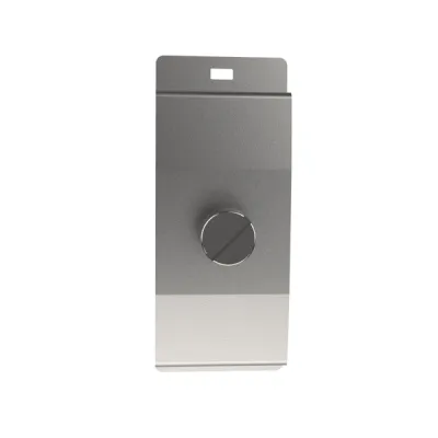 Rutenbeck Hutschienenadapter 10010070 | DIN-Hutschiene TS15 | 1TE | gerade | Metall | verschiebbar | M4-Schraube