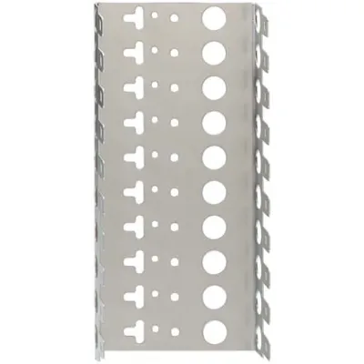 Rutenbeck Montagebügel MB 10 | 221006 | LSA-Plus | 10 DA | für 10 Module | 22,5mm Raster | Edelstahl