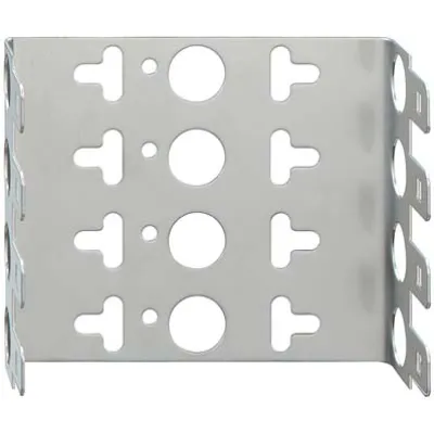 Rutenbeck Montagebügel MB 4 | 221004 | für 4 LSA-Plus Verbindungselemente | Edelstahl | 104,5x87,5x42mm