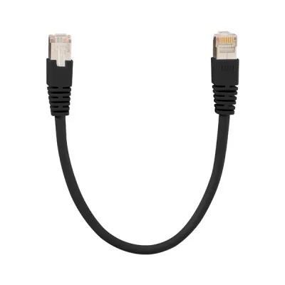 RUTENBECK Patchkabel 23510220 | Cat6A S/FTP | 10GBit/s | 2m | RJ45 | geschirmt | PoE++ | 6kV | LSOH | grau