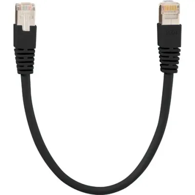 RUTENBECK Patchkabel 23510220 | Cat6A S/FTP | 10GBit/s | 2m | RJ45 | geschirmt | PoE++ | 6kV | LSOH | grau