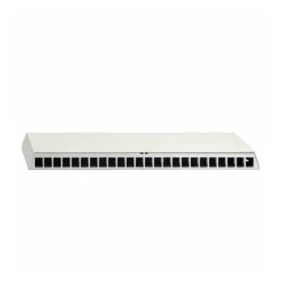 Rutenbeck Patchpanel PP-UM A-24 Ap rw 23911124 | 24 Port Cat6 RJ45 | geschirmt | Aufputz | Hutschiene | weiß RAL9010