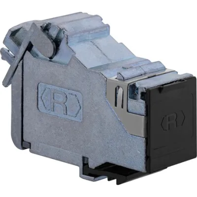 Rutenbeck UM-Cat.6A iso A 13900304 | Keystone Modul | RJ45 | Cat.6A | geschirmt | 10Gbit | 1-fach | 500MHz