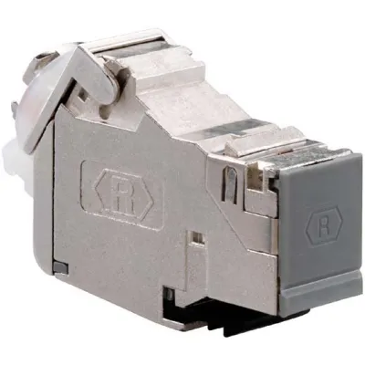 Rutenbeck UM-Cat.6A iso A 13900304 | Keystone Modul | RJ45 | Cat.6A | geschirmt | 10Gbit | 1-fach | 500MHz