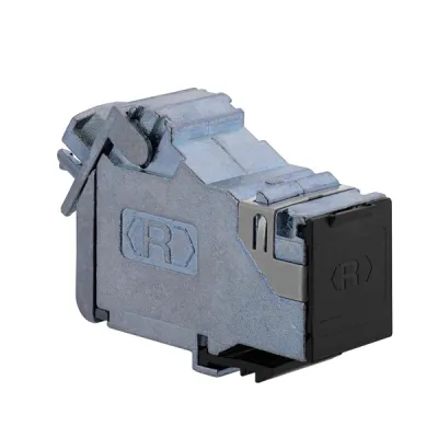 Rutenbeck UM-Cat.6A iso A 13900304 | Keystone Modul | RJ45 | Cat.6A | geschirmt | 10Gbit | 1-fach | 500MHz