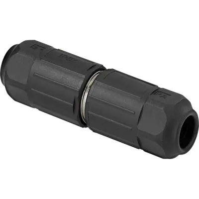 Rutenbeck Universalverbinder Cat.6A RJ45 Buchse | IP67 | feldkonfektionierbar | PoE++ geeignet