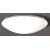 Bild: RZB LED-Deckenleuchte 311934.002.1.76 | Flatliner | 38W | 4000K | DALI dimmbar | Ø 62cm | Stoffschirm wählbar | weiß