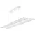Bild: RZB LED-Pendelleuchte 312265.002.1.76 TWINDOT S | 62W | 8100lm | 1500mm | 4000K | DALI dimmbar | UGR<19 | weiß