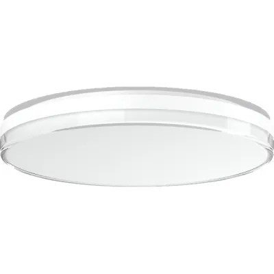 RZB LED Wand- & Deckenleuchte SCABRA R | 18-30W | 2250-3850lm | 3000-4000K | HF-Sensor | IP54 | Ø400mm | weiß