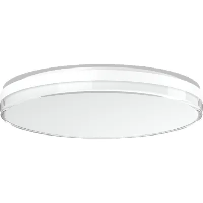 RZB LED Wand- & Deckenleuchte SCABRA R | 18-30W | 2250-3850lm | 3000-4000K | HF-Sensor | IP54 | Ø400mm | weiß