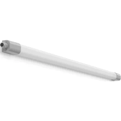 RZB LED-Feuchtraumleuchte PLANOX ECO 451243.009 | 31-46W | 4700-6800lm | IP66 | 4000K neutralweiß | 1699mm | IK08 | grau